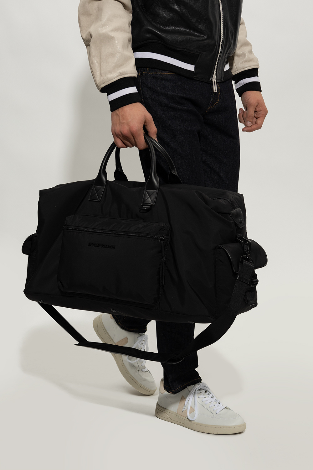 GenesinlifeShops Argentina Black Holdall bag Emporio Armani